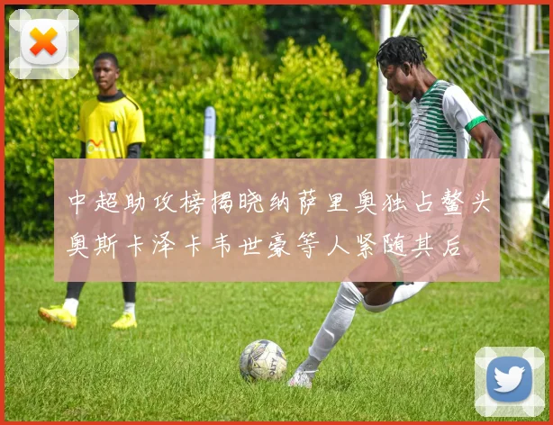 中超助攻榜揭晓纳萨里奥独占鳌头奥斯卡泽卡韦世豪等人紧随其后